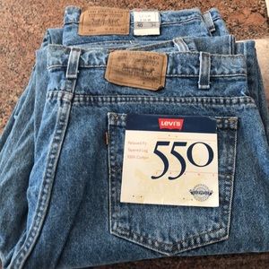 Levi’s men’s jeans 550 2 pair